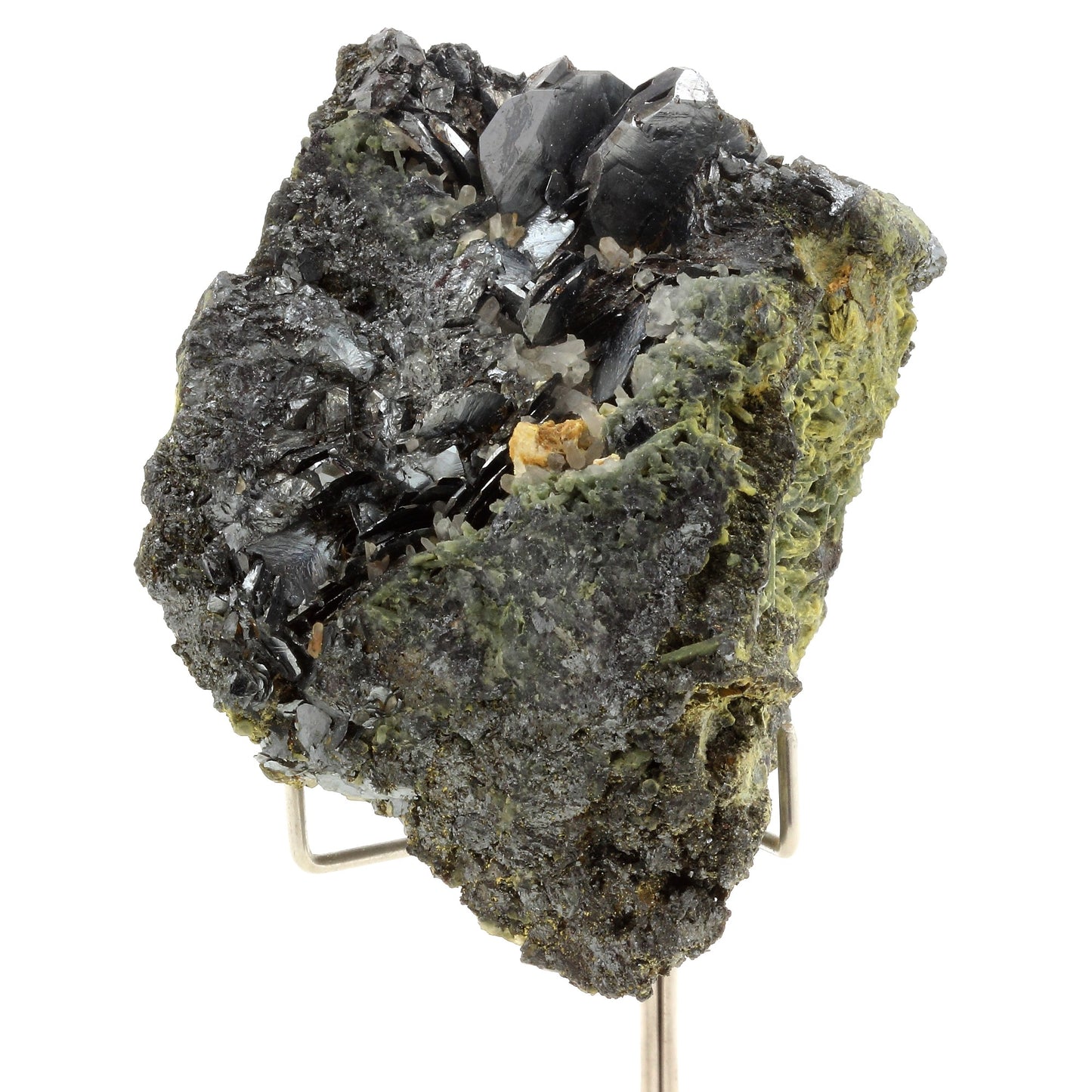 Hematite + Quartz Prase, 1292.0 carats, Rio Marina, Elba, Italie