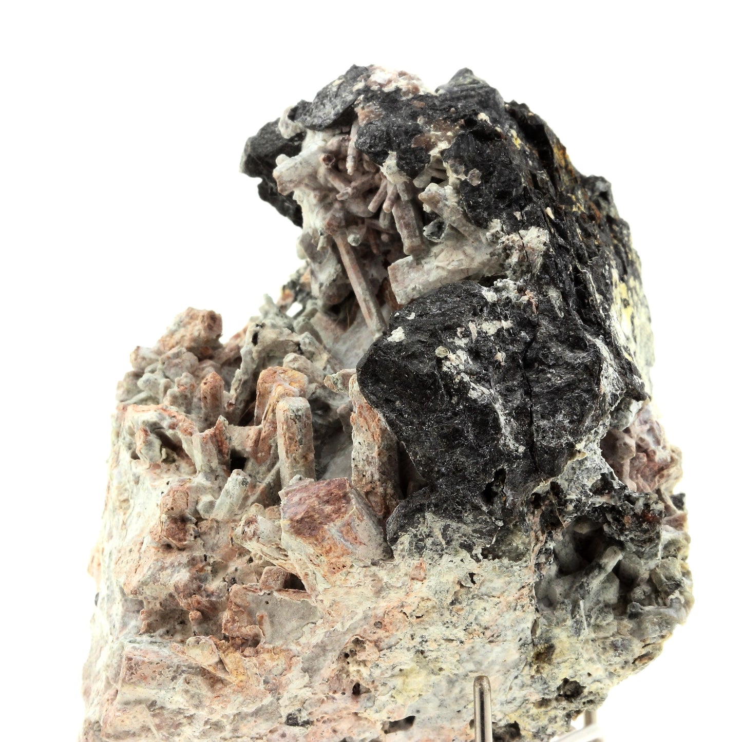 Néphéline + Schorlomite, 744.0 carats, Jebel Bou-Agrao, Maroc