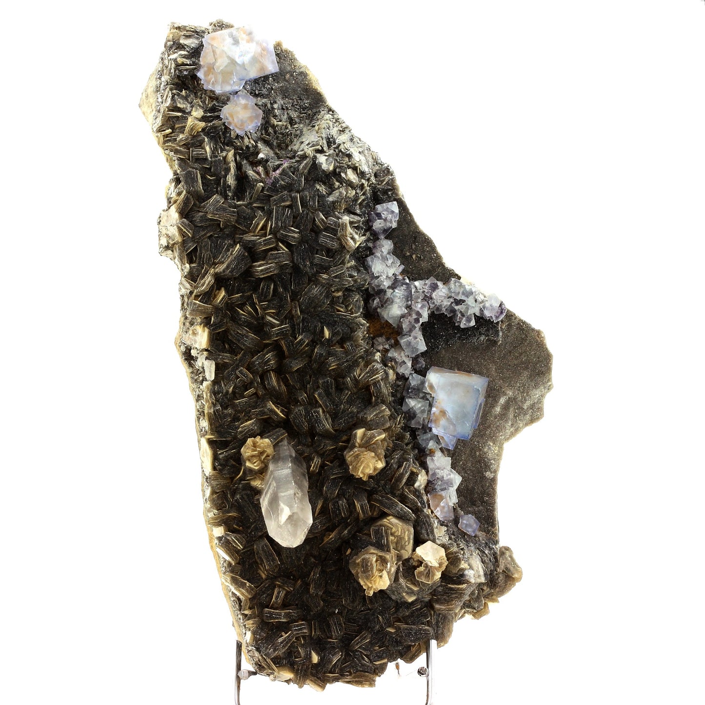 Muscovite + Quartz + Fluorite. 5610.0 carats. Xianghualing, Chenzhou, Chine