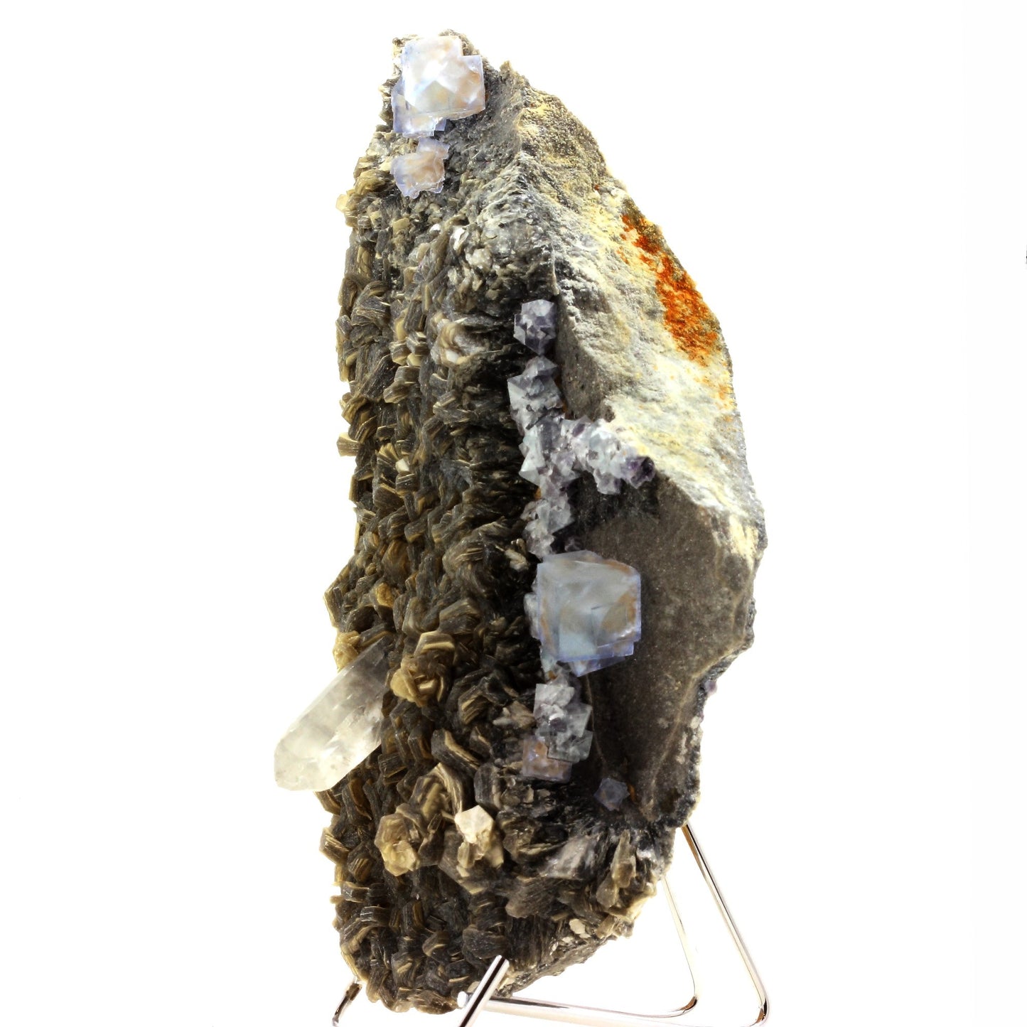 Muscovite + Quartz + Fluorite. 5610.0 carats. Xianghualing, Chenzhou, Chine