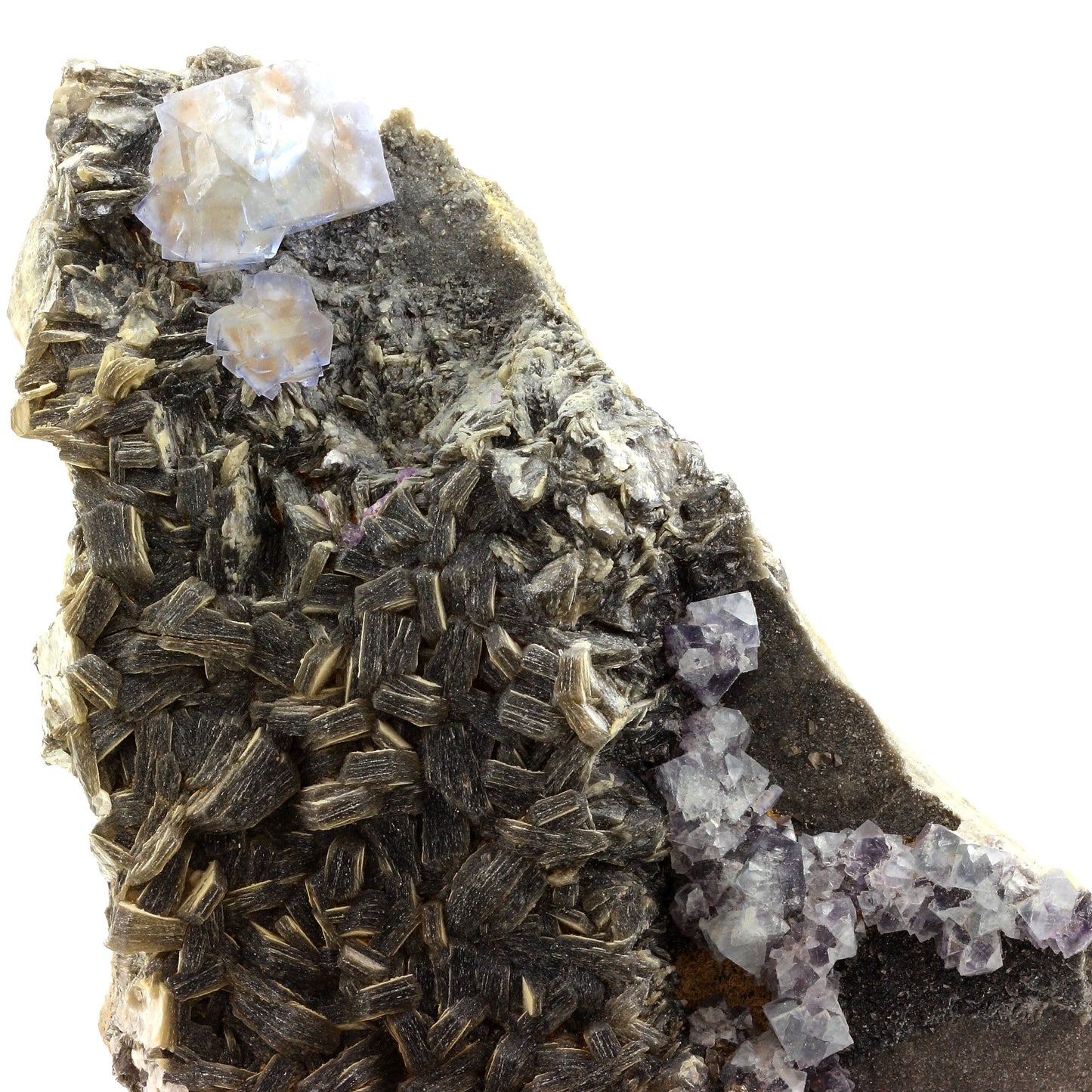 Muscovite + Quartz + Fluorite. 5610.0 carats. Xianghualing, Chenzhou, Chine