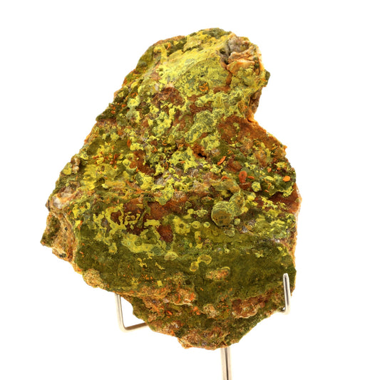 Pyromorphite + Crocoite. 742.5 carats. Nontron, Dordogne, France