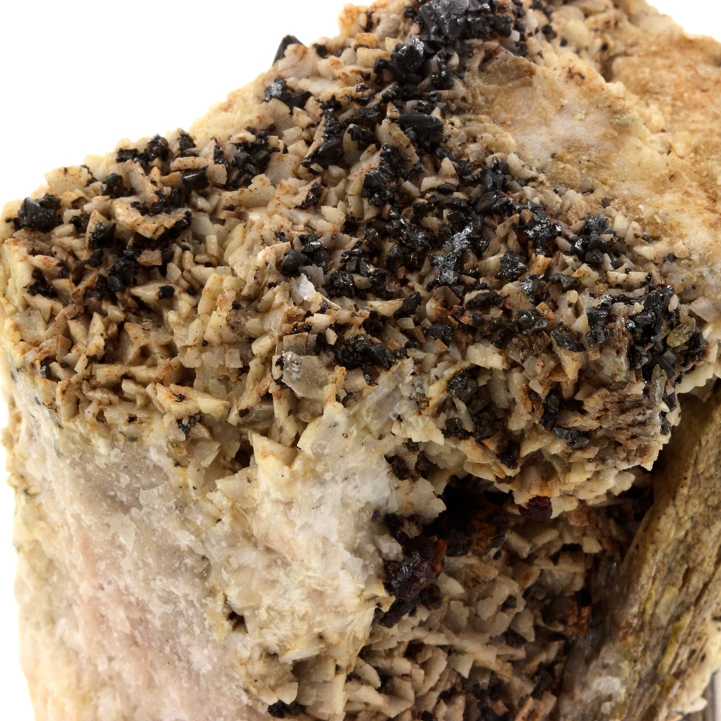 Tetrahedrite + Sphalerite + Dolomite + Baryte. 953.0 carats. Loiras, Usclas-du-Bosc, France