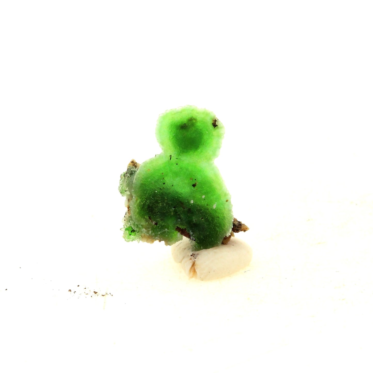 Conichalcite. 2.0 carats. Gold Hill Mine, Tooele Co., USA