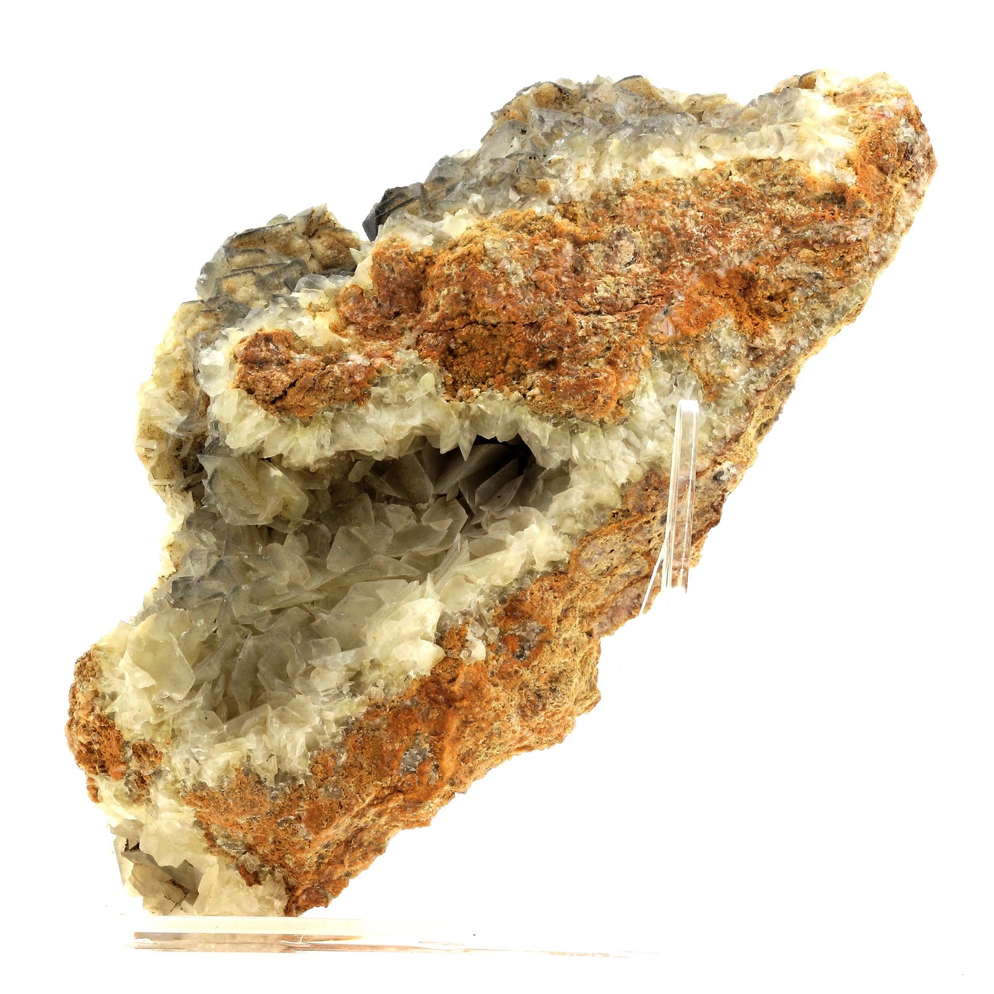 Calcite, 4070.0 carats, Marmagne, Saone et Loire, France
