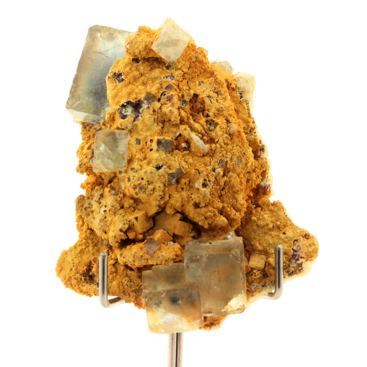 Fluorite. 256.0 carats. Le Burg Mine, Tarn, France