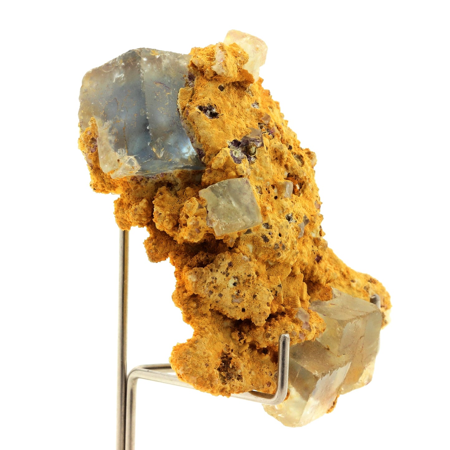 Fluorite. 256.0 carats. Le Burg Mine, Tarn, France