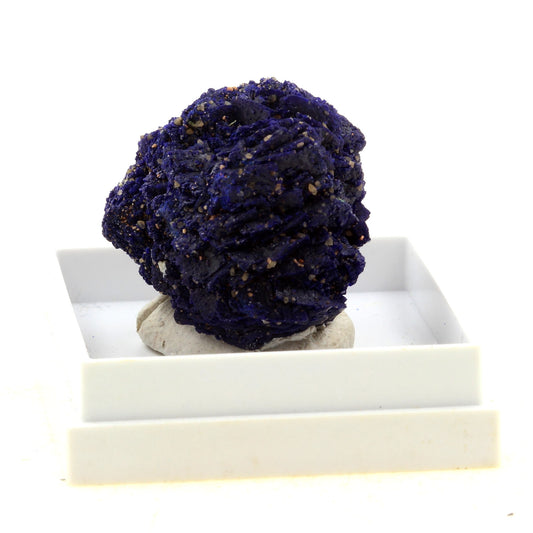 Chessylite (Azurite). 103.5 carats. Chessy-les-Mines, France