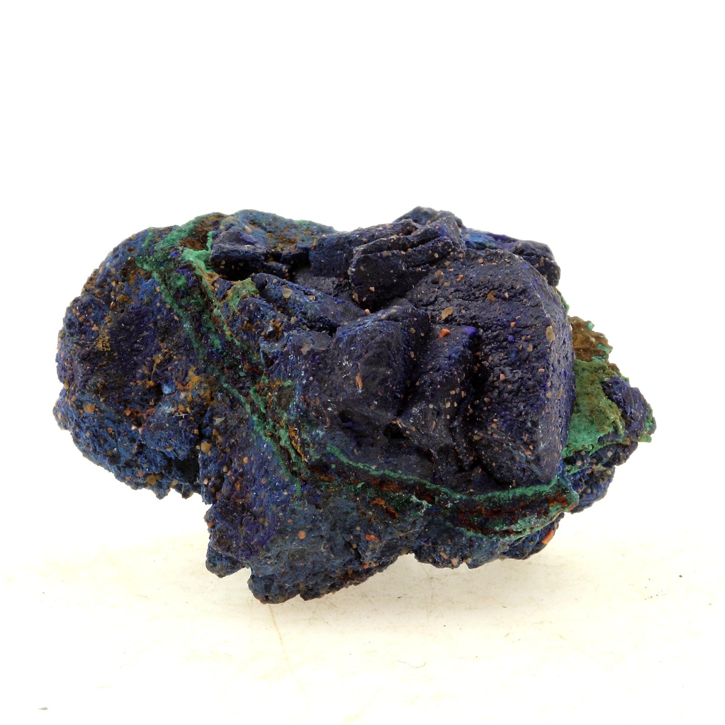 Chessylite (Azurite). 81.0 carats. Chessy-les-Mines, France