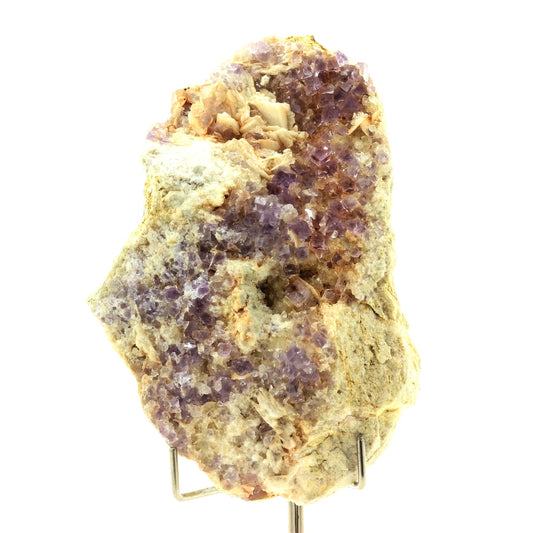 Fluorite + Quartz + Baryte. 235.00 carats. La Cabaña, Berbes, Espagne