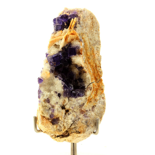 Fluorite + Quartz + Baryte. 1136.00 carats. La Cabaña, Berbes, Espagne