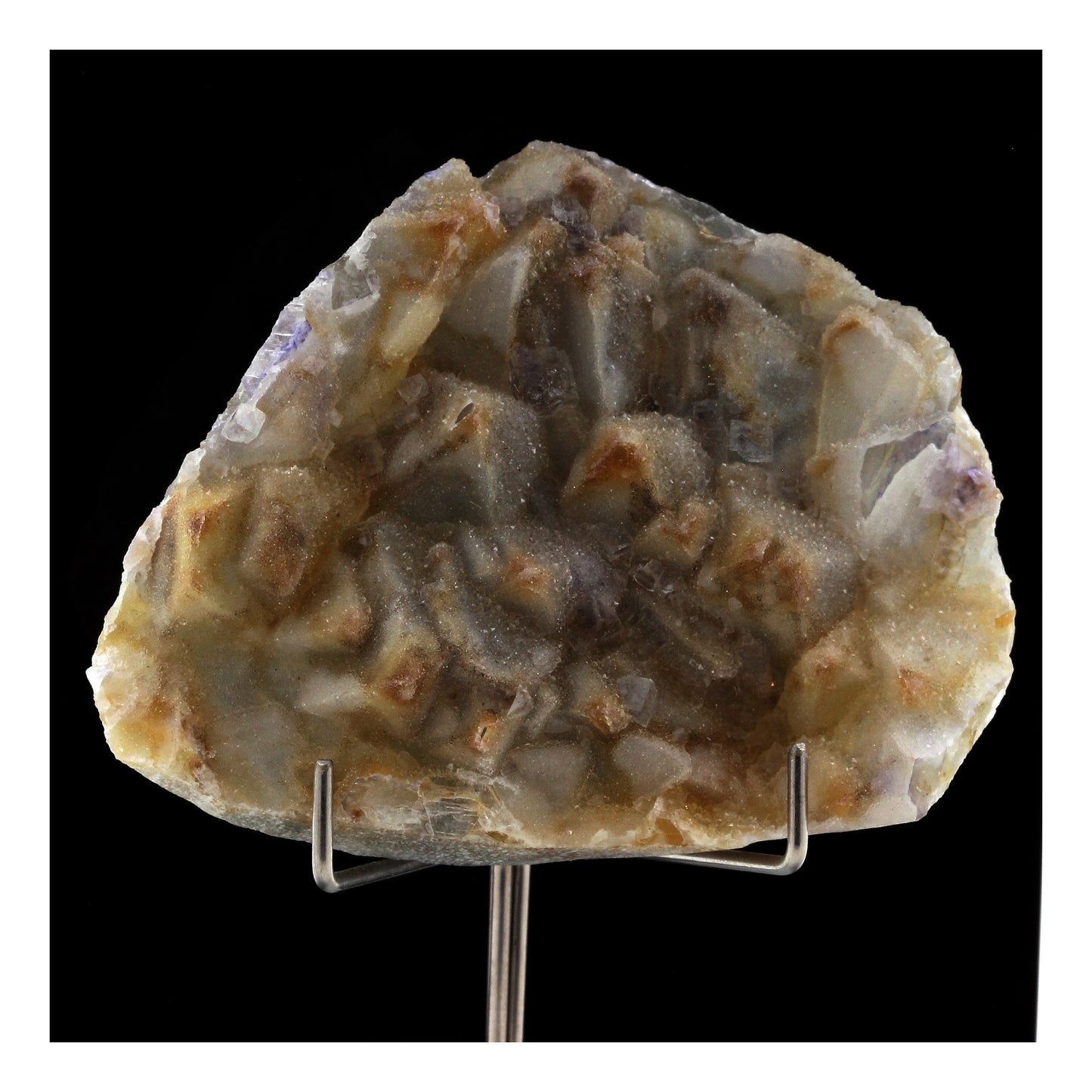 Fluorite + Quartz. 766.00 carats. Fontsante Mine, Var, France