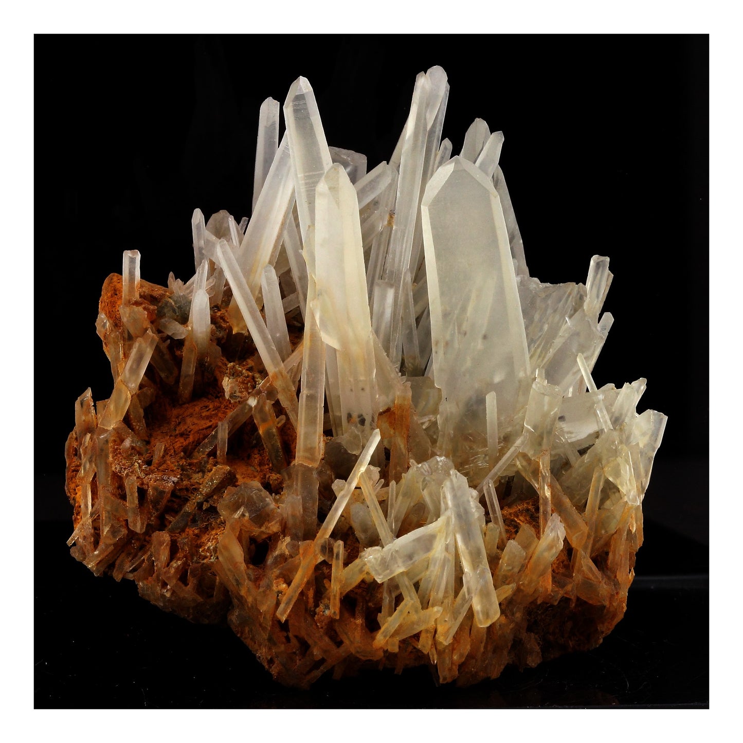 Quartz Macle + Limonite, 438.00 carats, Les Rivoirands, Isère, France