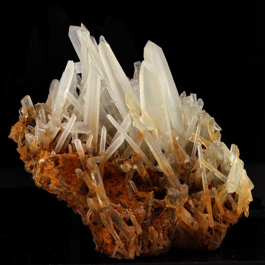 Quartz Macle + Limonite, 438.00 carats, Les Rivoirands, Isère, France