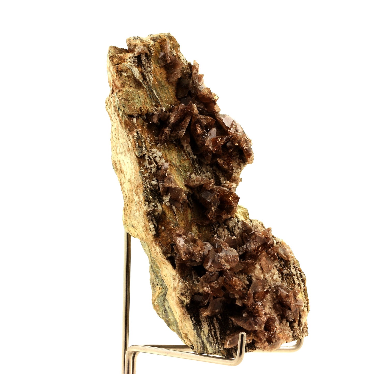 Axinite. 1600.5 carats. Chamrousse, Belledonne, Isère, France