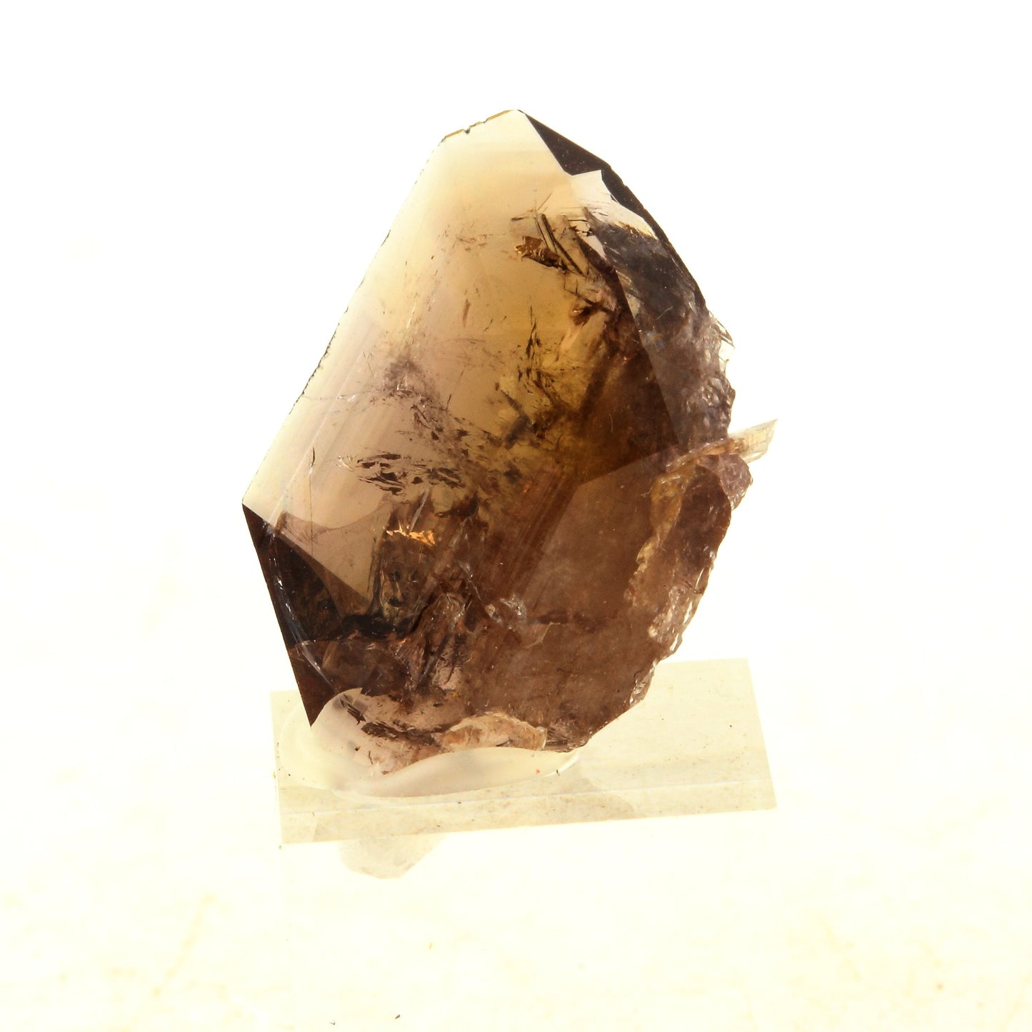 Axinite. 31.0 carats. Le Rocher d'Armentier, Bourg d'Oisans, France