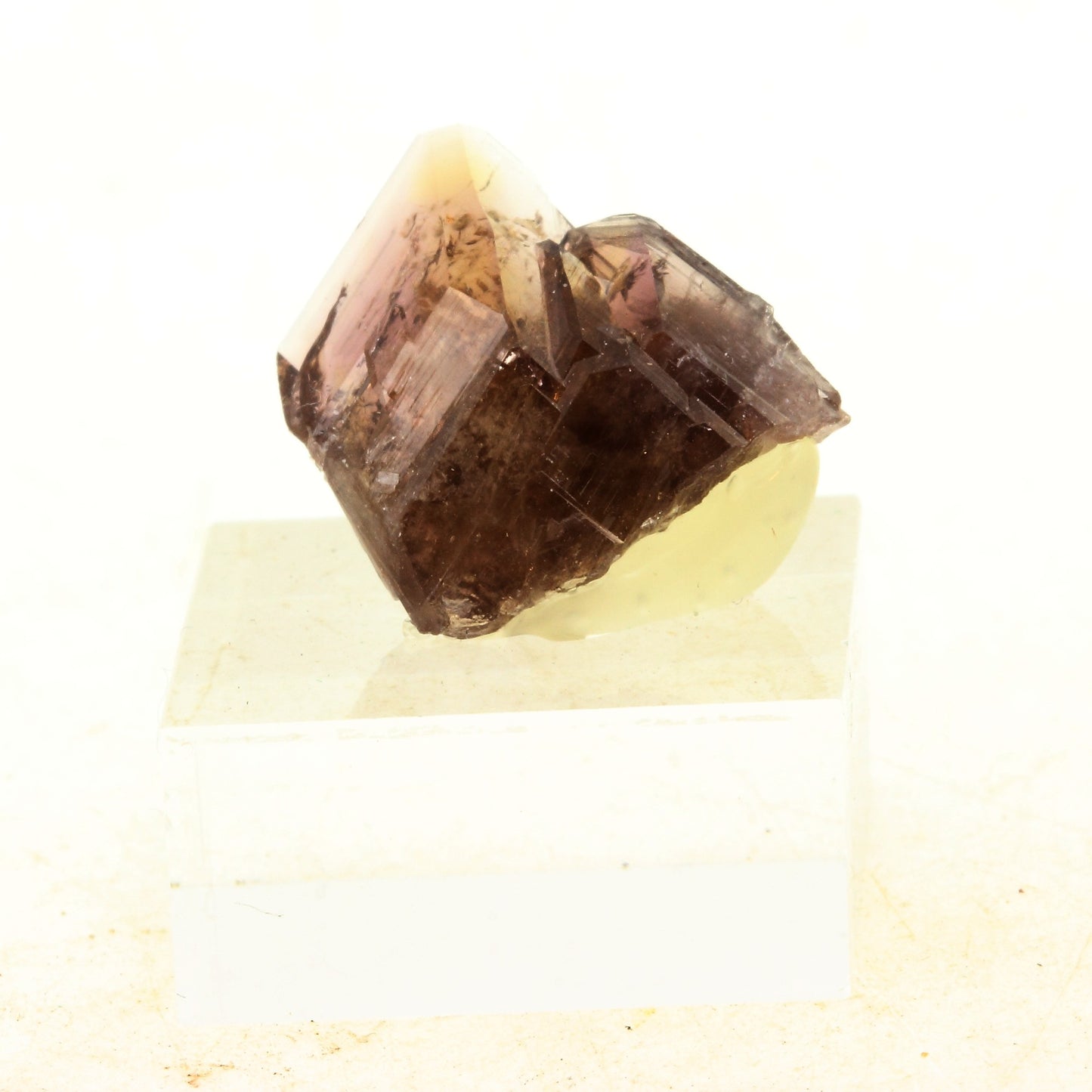 Axinite. 35.5 carats. Le Rocher d'Armentier, Bourg d'Oisans, France