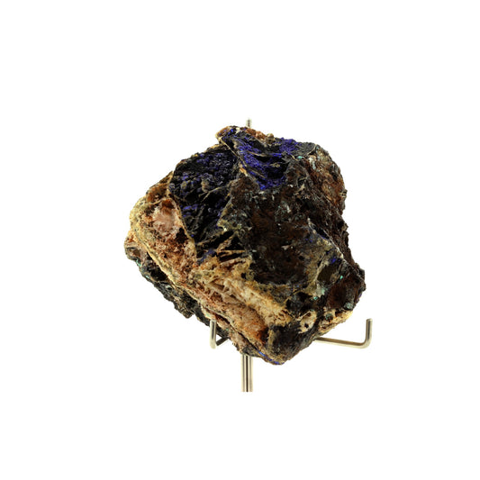 Cuprite + Azurite. 1767.0 carats. Mont-Roc Mine, Tarn, France