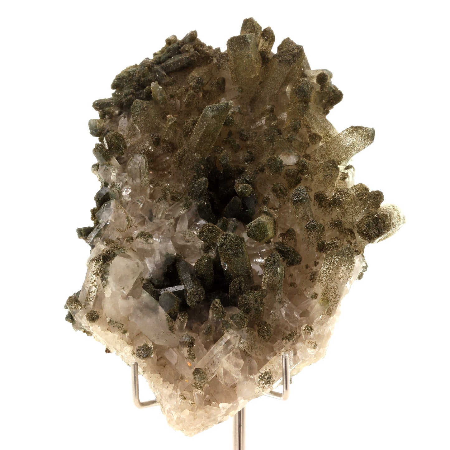 Quartz + Chlorite. 616.0 carats. Les 2 Alpes, Oisans, France