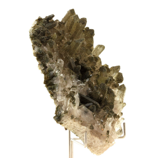 Quartz + Chlorite. 616.0 carats. Les 2 Alpes, Oisans, France