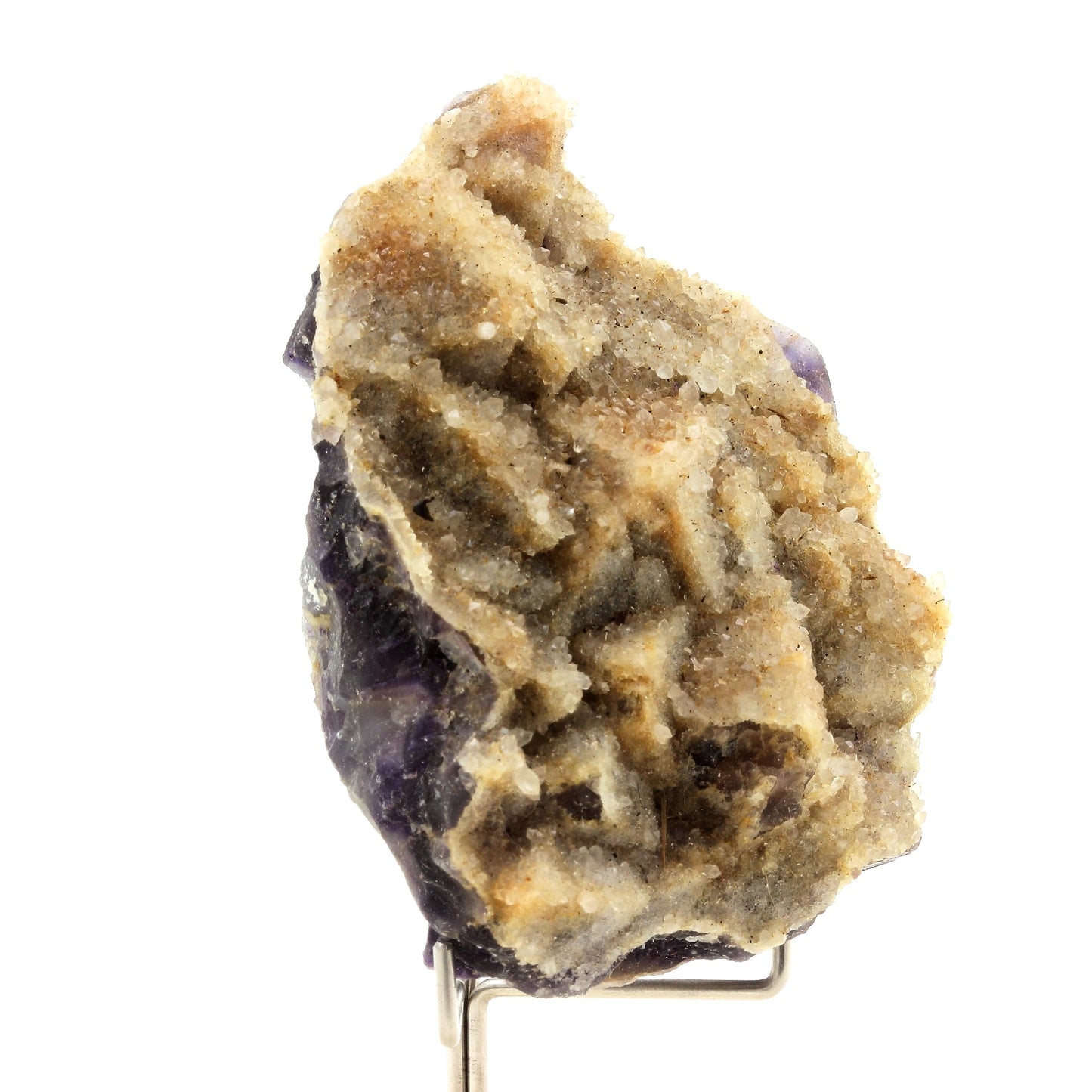 Fluorite + Quartz. 693.0 carats. Mine de Fonsante, Var, France