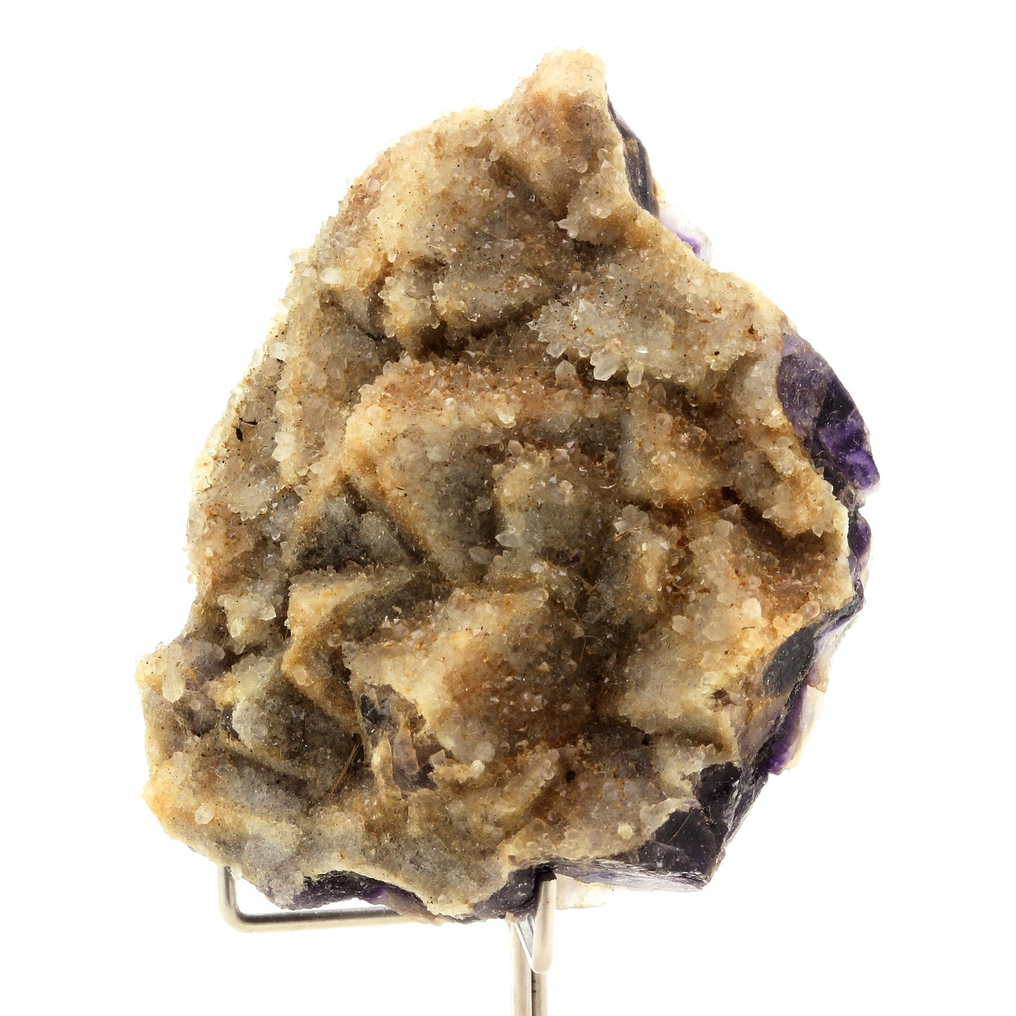 Fluorite + Quartz. 693.0 carats. Mine de Fonsante, Var, France