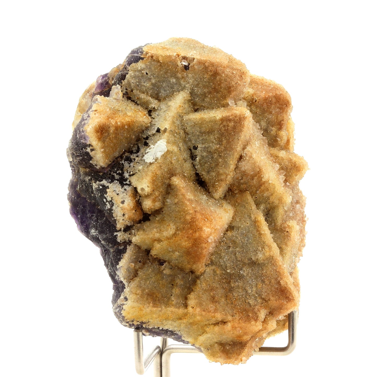 Fluorite + Quartz. 442.0 carats. Mine de Fonsante, Var, France