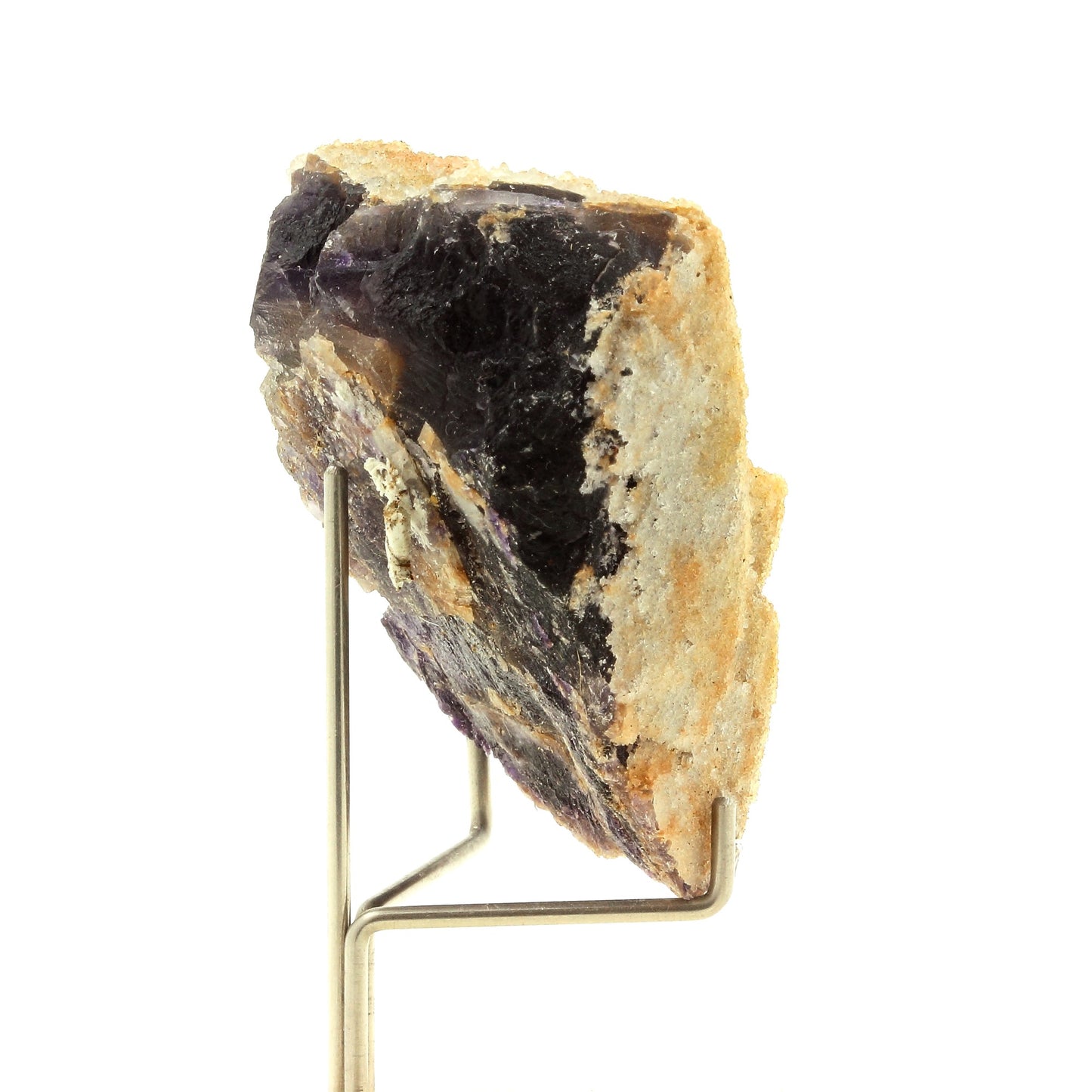 Fluorite + Quartz. 439.0 carats. Mine de Fonsante, Var, France