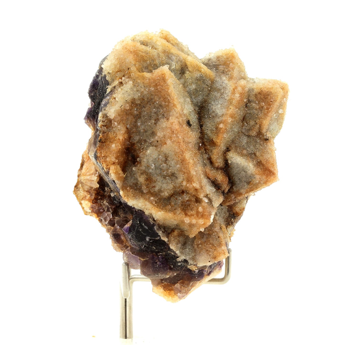 Fluorite + Quartz. 649.0 carats. Mine de Fonsante, Var, France