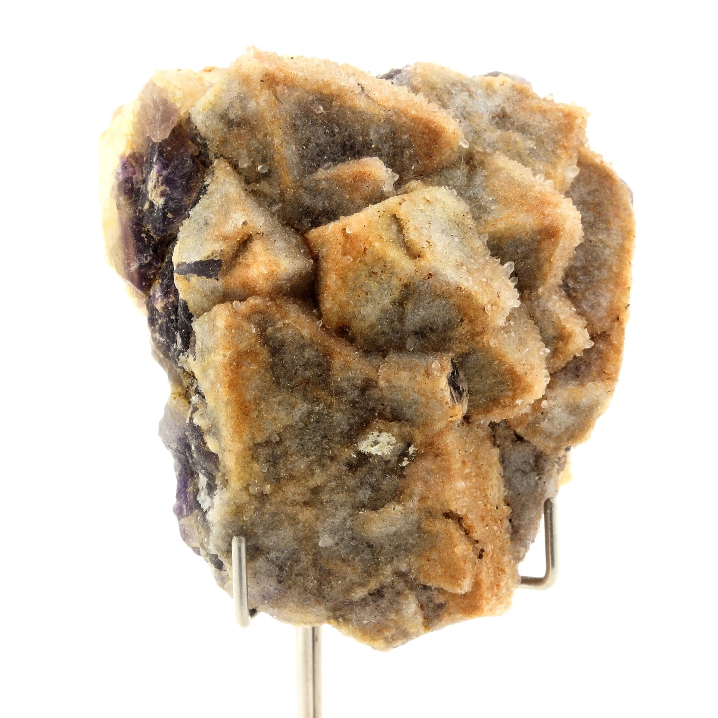 Fluorite + Quartz. 1153.0 carats. Mine de Fonsante, Var, France