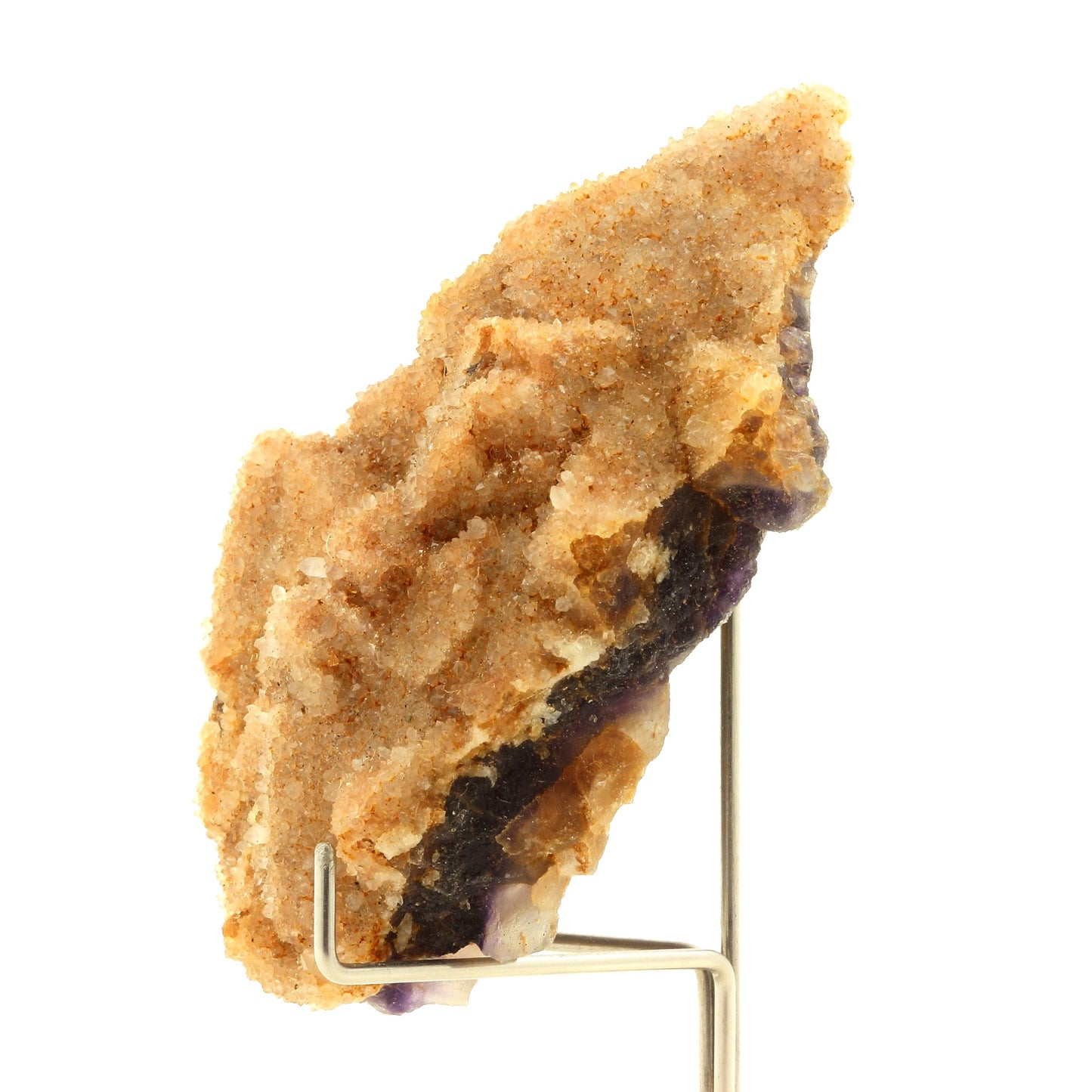 Fluorite + Quartz. 656.0 carats. Mine de Fonsante, Var, France