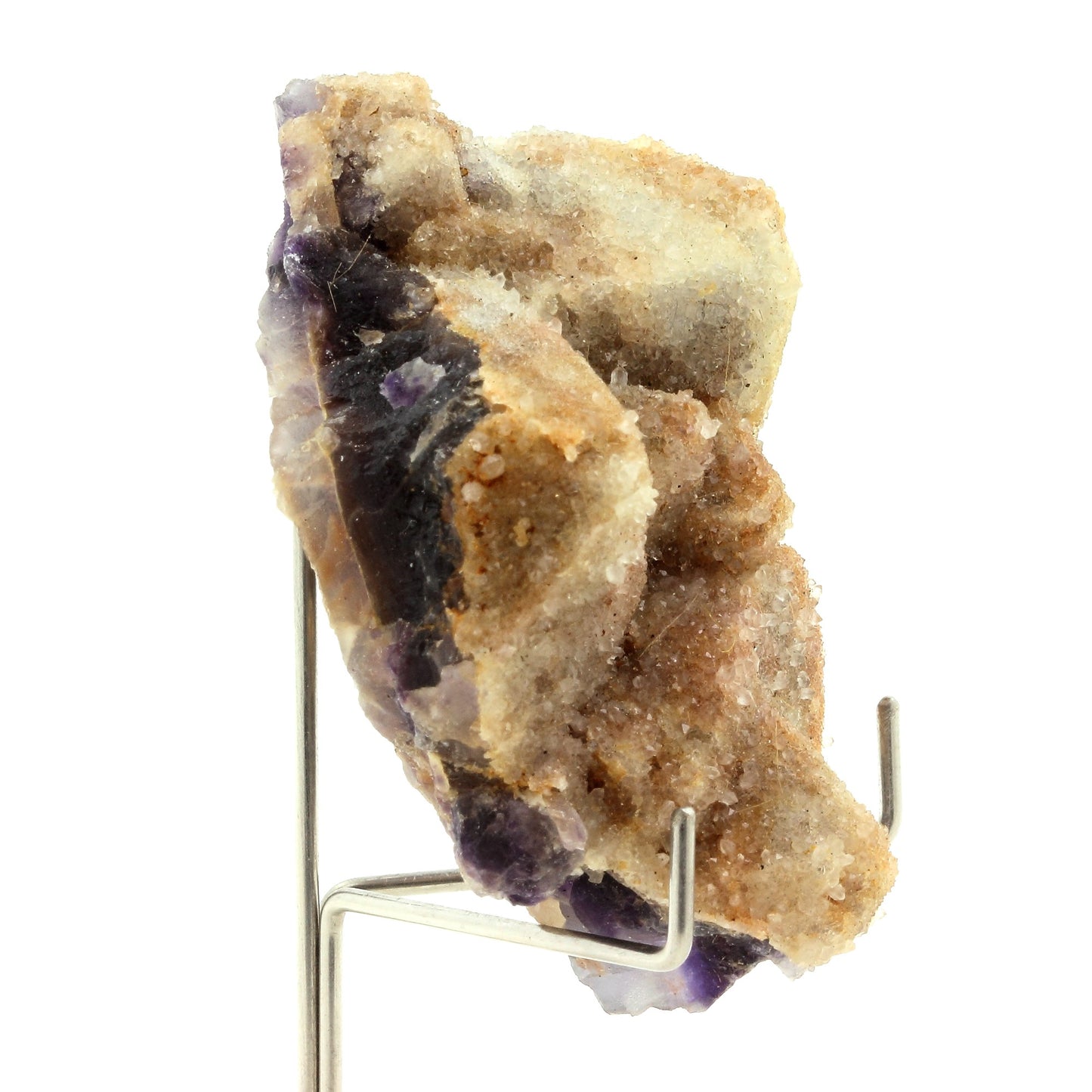 Fluorite + Quartz. 535.0 carats. Mine de Fonsante, Var, France