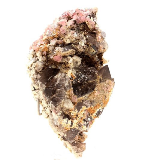 Fluorite + Quartz. 873.0 carats. Glacier Argentière, Massif du Mont-Blanc, France