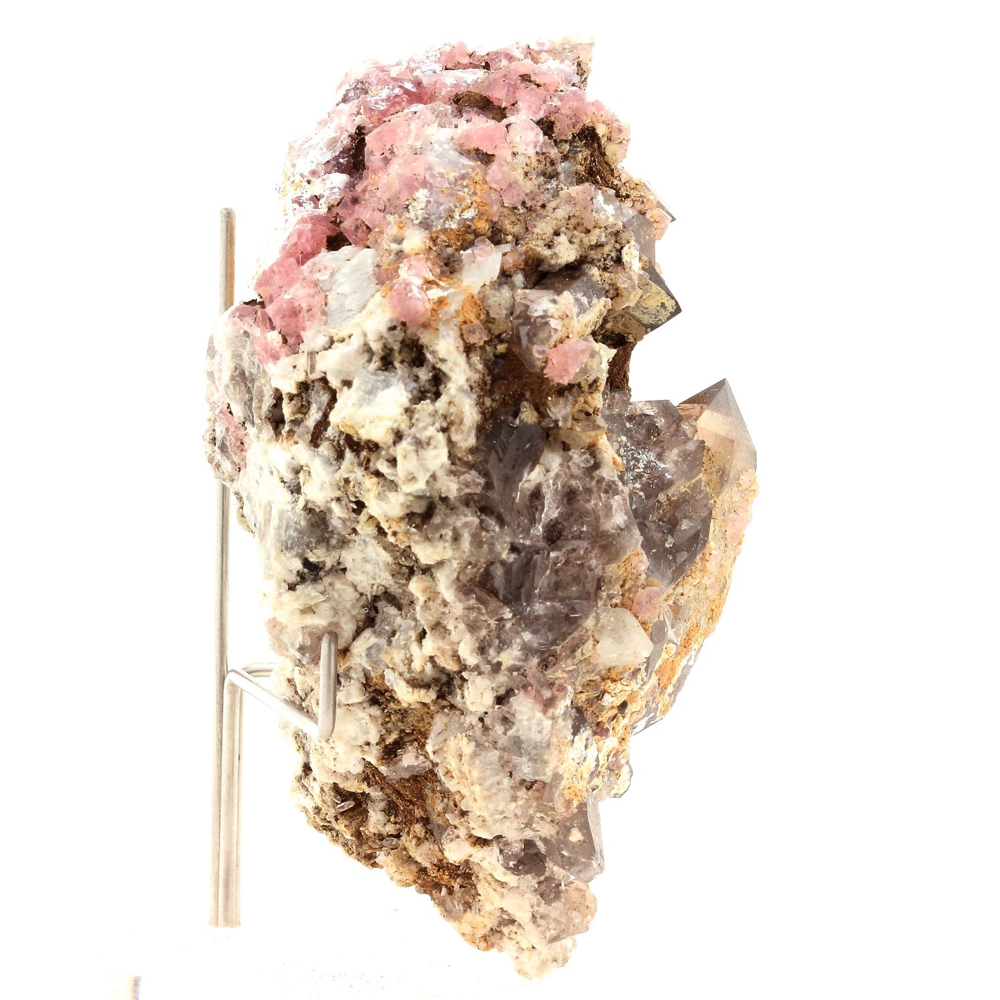 Fluorite + Quartz. 873.0 carats. Glacier Argentière, Massif du Mont-Blanc, France