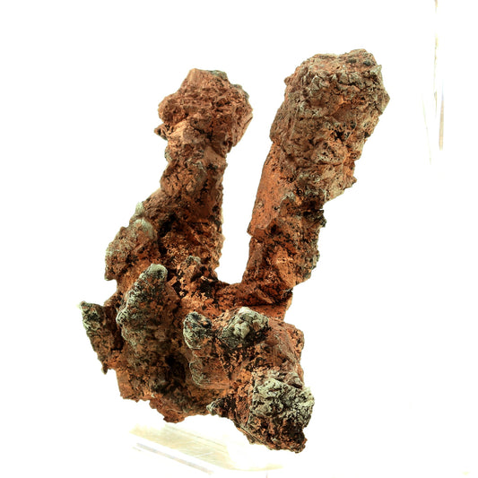 Cuivre natif + Argent natif. 1049.0 carats. Rubtsovsk Mine, Russie