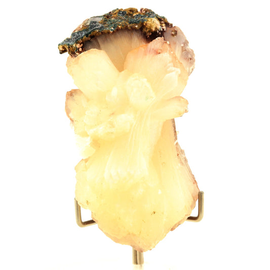 Stilbite et Apophyllite. 340.90 carats. Jalgaon, Maharashtra, Inde