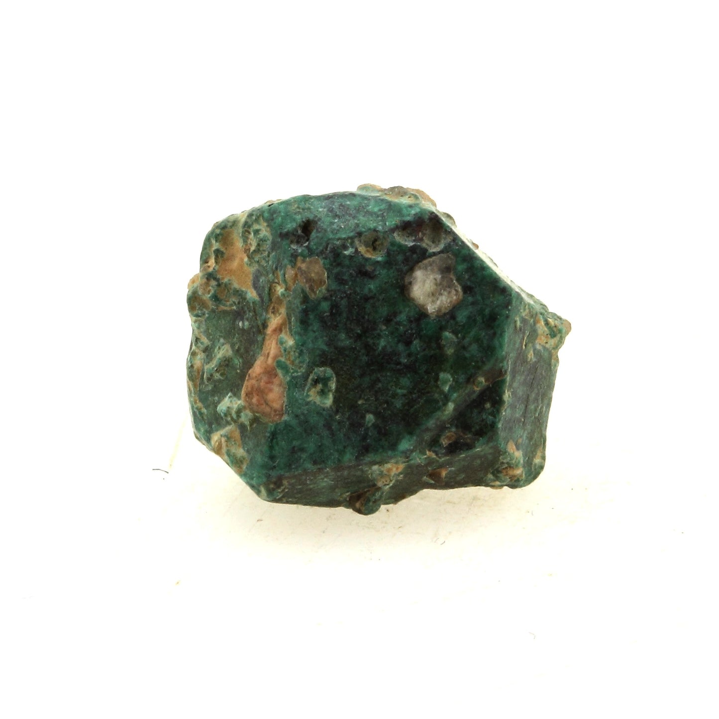 Cuprite + Malachite. 9.25 carats. Chessy-les-Mines, France