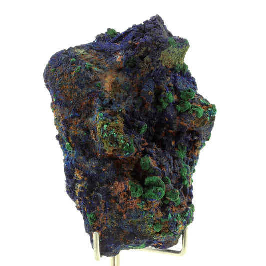Chessylite (Azurite) + Malachite. 525.0 carats. Chessy-les-Mines, France