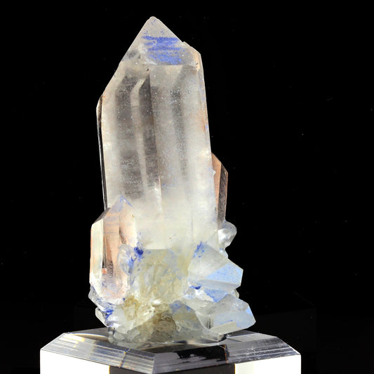 Quartz + Dumortierite, 643.0 carats, Vaca Morta quarry, Bahia, Brésil