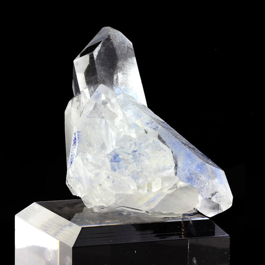 Quartz + Dumortierite, 485.5 carats, Vaca Morta quarry, Bahia, Brésil