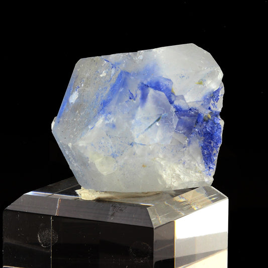 Quartz + Dumortierite, 565.5 carats, Vaca Morta quarry, Bahia, Brésil