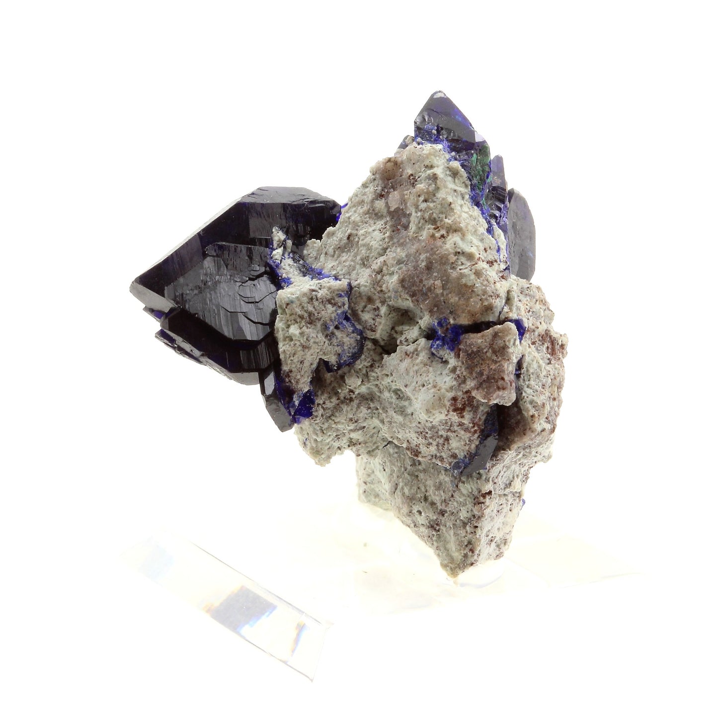 Azurite. 180.0 carats. Milpillas Mine, Sonora, Mexique