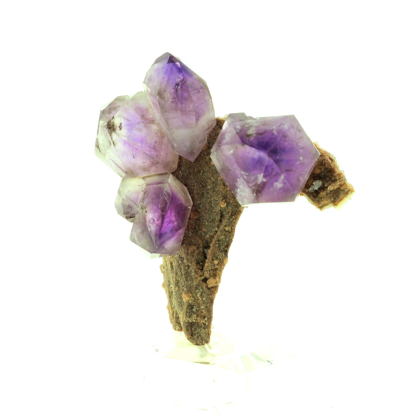 Quartz Améthyste. 101.0 carats. Balkhash, Karaganda, Kazakhstan