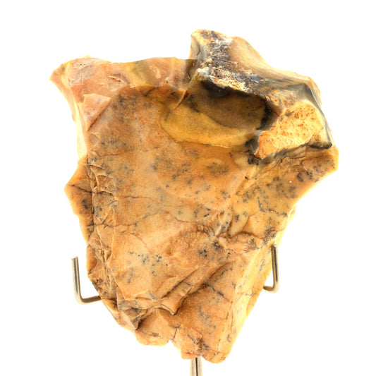 Silex à dendrites. 515.0 carats. La Borde, Gouëx, La Vienne, France