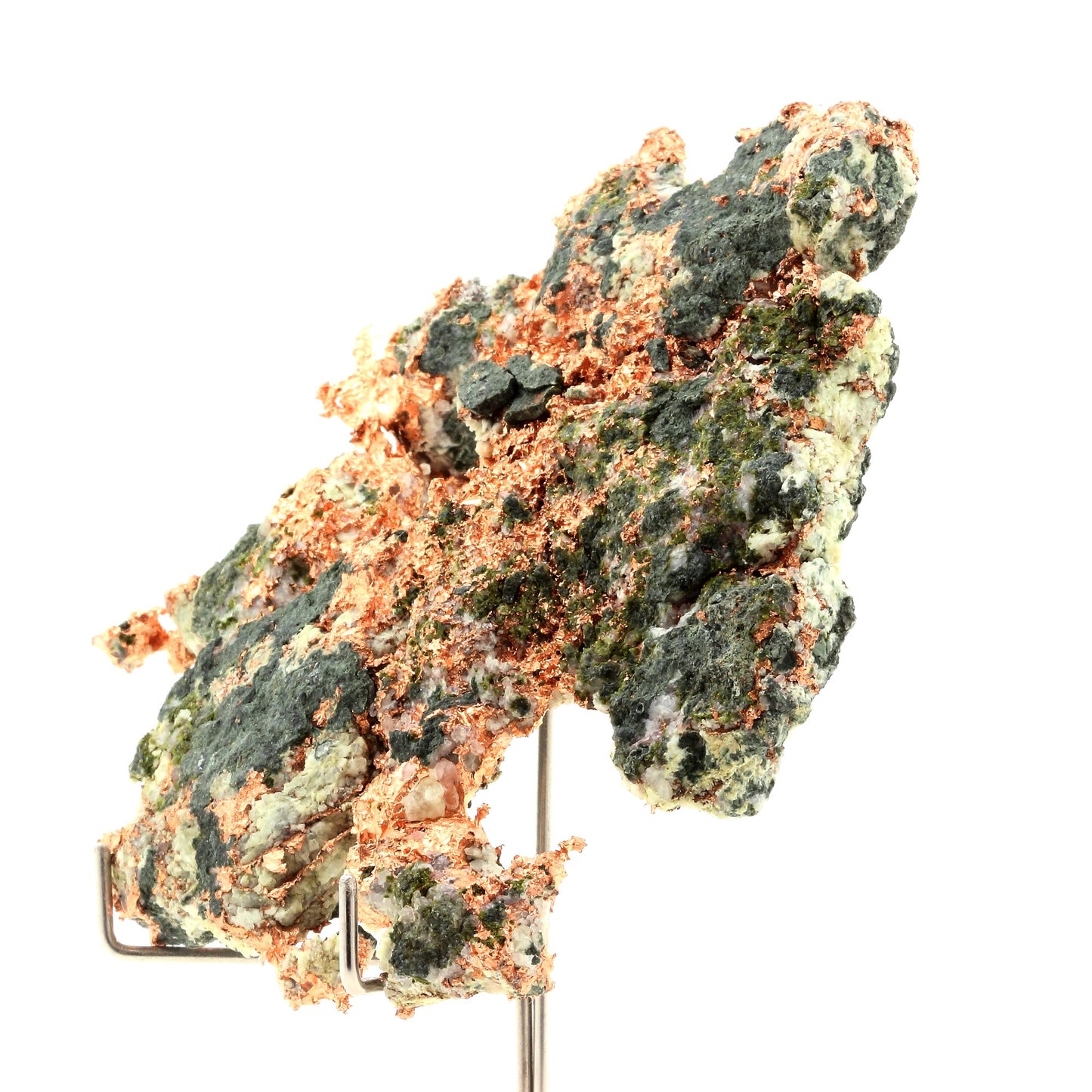 Cuivre Natif + Quartz. 1067.90 carats. Keweenaw Co., Michigan, USA