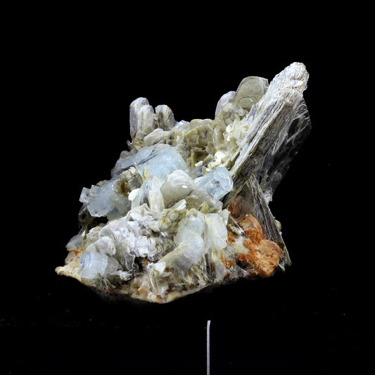Aigue Marine + Muscovite, Chumar Bakar, Skardu, Pakistan