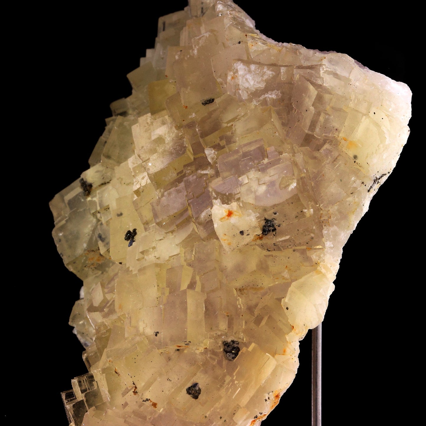 Fluorite + Pyrite + Galène. 1145.20 carats. Fontsante Mine, Var, France