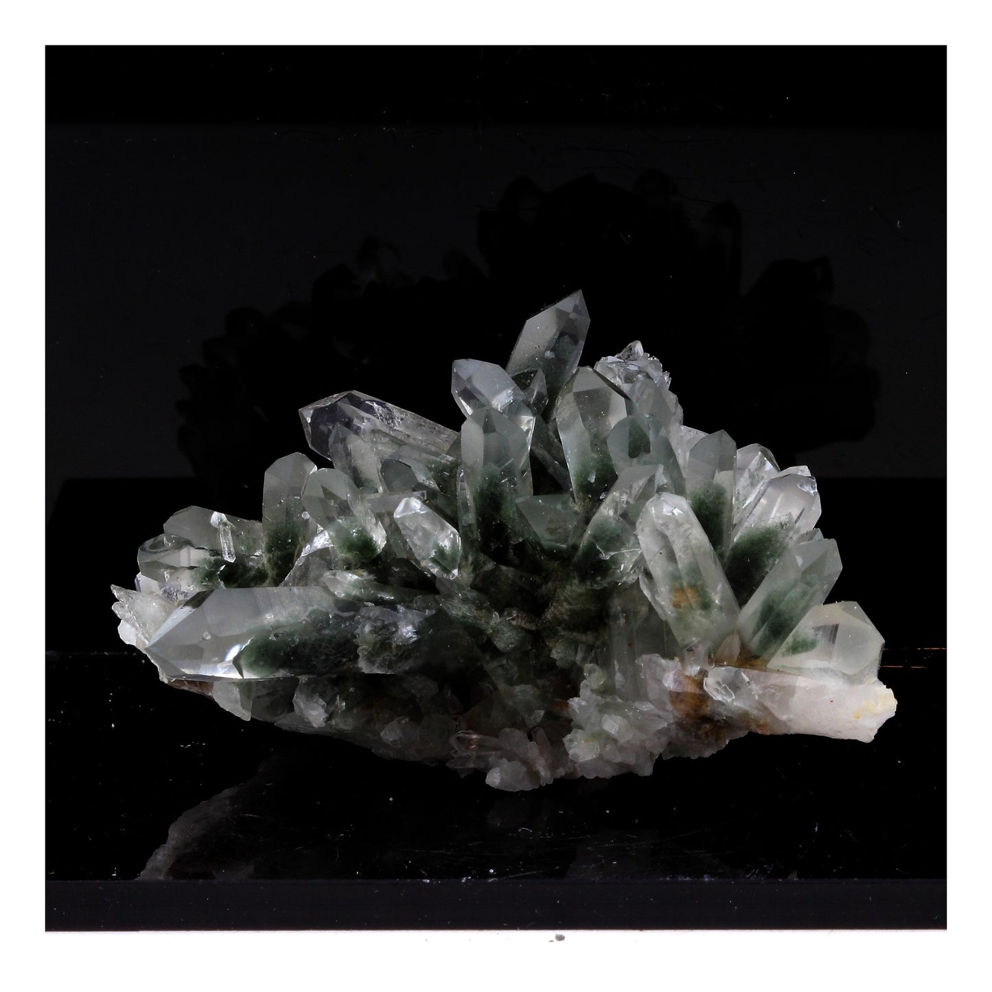 Quartz + Chlorite. 205.0 carats. Rochers de la Curiaz, Savoie, France