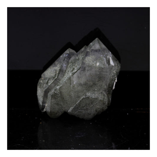 Quartz + Chlorite. 71.0 carats. Les Chapieux, Tarentaise, France