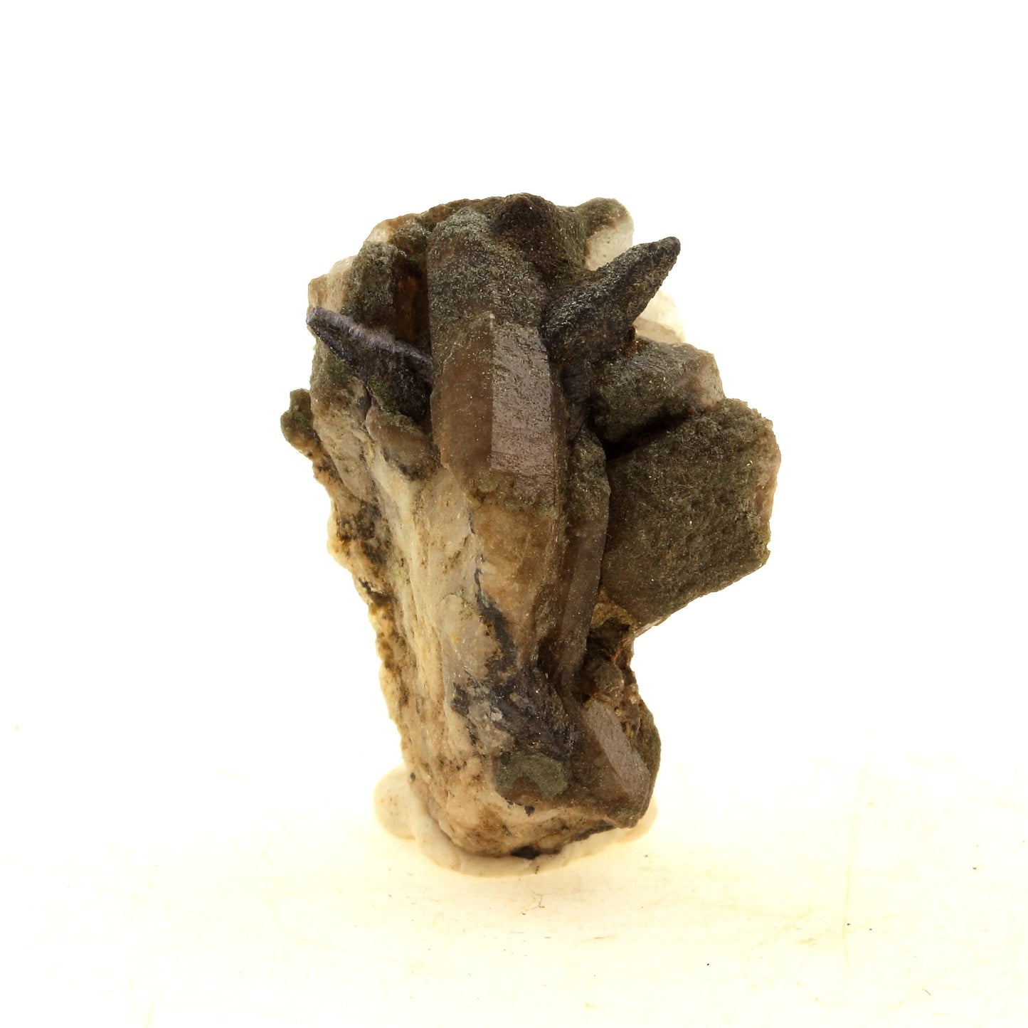 Anatase épigénisée en Rutile Quartz. 35.0 carats. Les Rousses, Vaujany, Isère, France